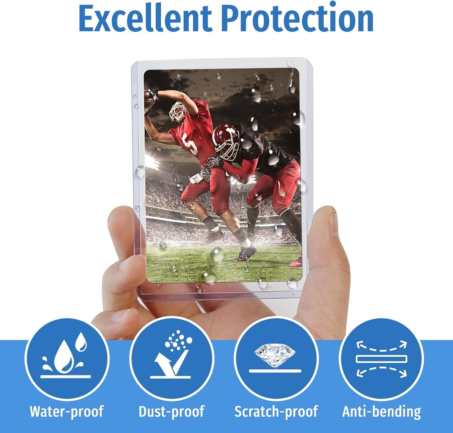 Top Loaders Baseball Card Sleeves Trading Card Sleeve Baseball Card Protectors Toploader Card Protectors (30 Count)