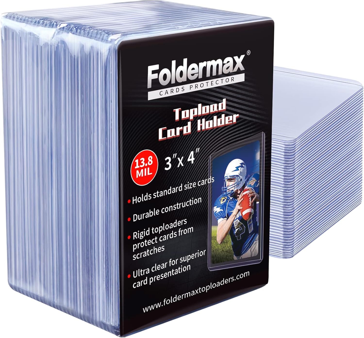 Top Loaders Baseball Card Sleeves Trading Card Sleeve Baseball Card Protectors Toploader Card Protectors (30 Count)